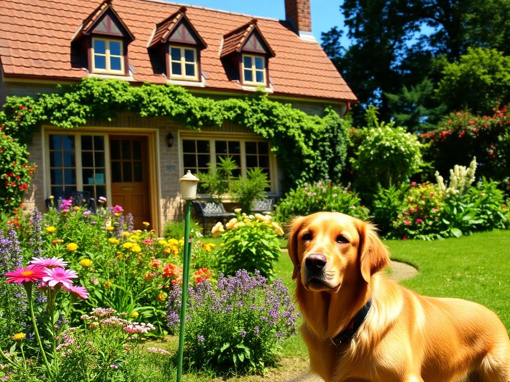 Countryside cottage & garden